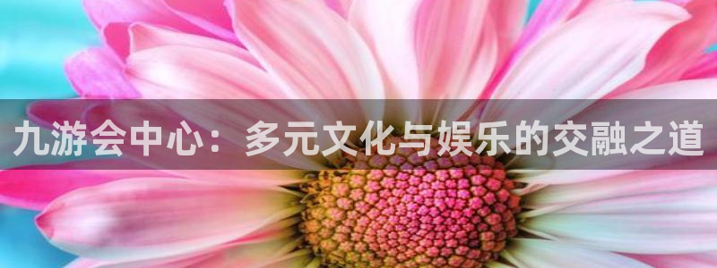 永盈welcome官网：九游会中心：多元文化与娱乐的交融之道