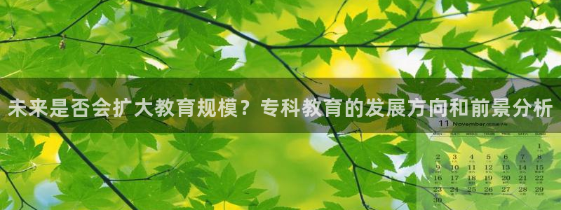 永盈集团：未来是否会扩大教育规模？专科教育的发展方向和前景分析