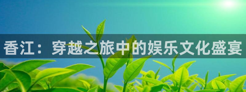 永盈旧版app：香江：穿越之旅中的娱乐文化盛宴